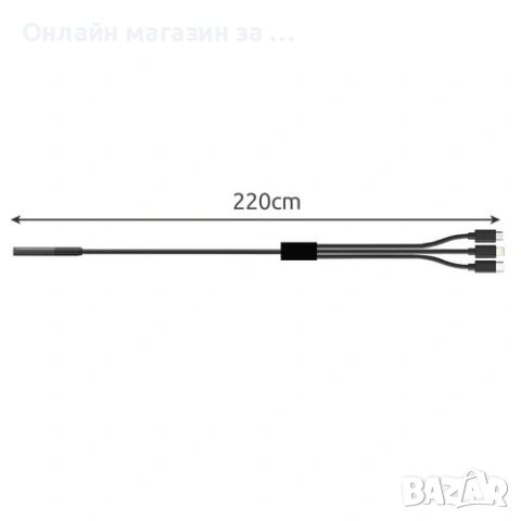 Ендоскопска камера за телефон – 2 м е подходяща за трудно достъпни места Bigstrene 23020, снимка 11 - Аксесоари и консумативи - 53431119