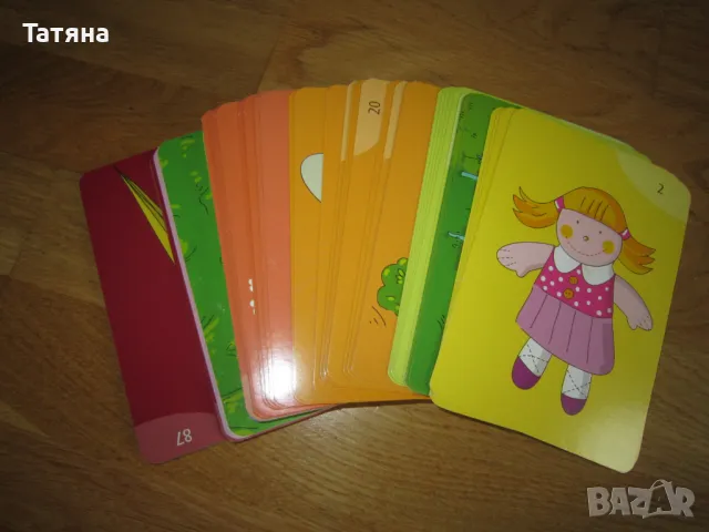 АКТИВНИ  КАРТИ ЗА ДЕЦА, снимка 6 - Образователни игри - 48922091