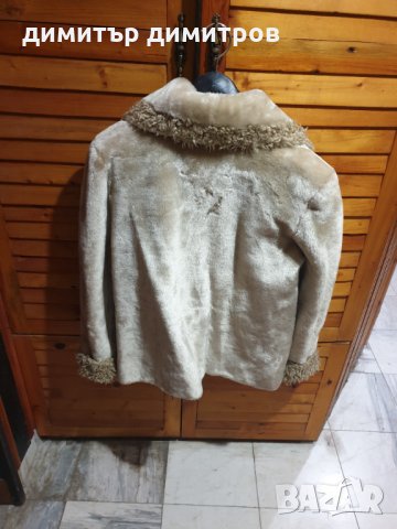 Дамско Палто с косъм Александров&ко, снимка 6 - Палта, манта - 34922033