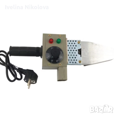 Професионална лепачка за PPR тръби 900W с регулируема температура (50–300°C) – Комплект с куфар, снимка 2 - Куфари с инструменти - 52735143