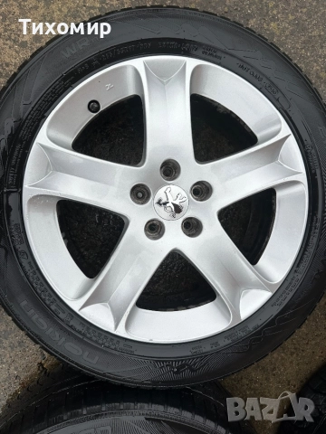 Алуминиеви джанти Пежо-17 цола!, снимка 2 - Гуми и джанти - 52683419