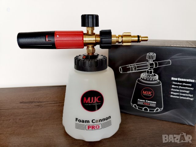 Дюза за пяна (MJJC PRO) за водоструйки Parkside,Lavor,Hitachi и др., снимка 5 - Други инструменти - 33558528