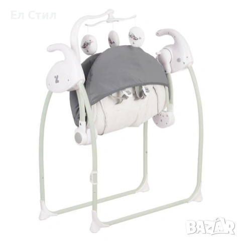 Електрическа люлка за бебе Zizito Hana, снимка 8 - Детски люлки - 53589843