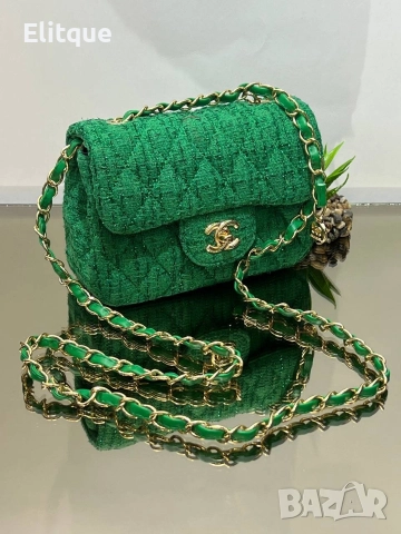 чанти CHANEL - 1.55 HANDBAG Size: 19 x 12 cm 💫💫💫 , снимка 4 - Чанти - 52908263