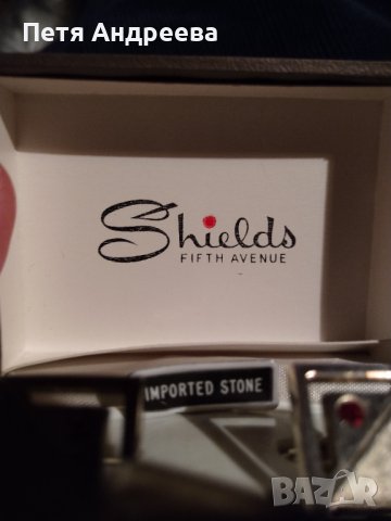 Комплект копчета за ръкавели и  щипка за вратовръзка Shields , снимка 4 - Бижутерийни комплекти - 24942741