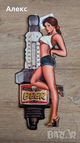 Еротика– метален термометър–39см, снимка 2 - Пана - 36876614