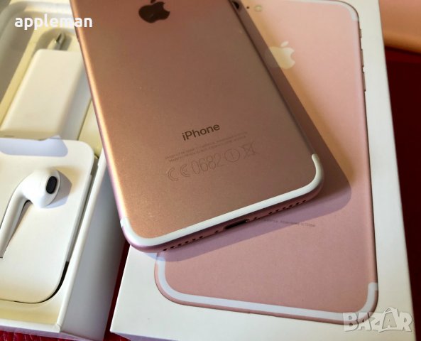 Apple iPhone 7 32Gb  розово злато Фабрично отключен, снимка 7 - Apple iPhone - 36688430