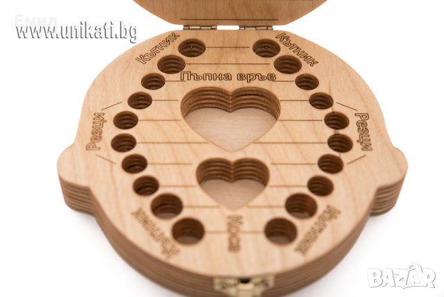 Кутия за млечни зъбки - момиче, гравирана на български, снимка 4 - Други - 27294982