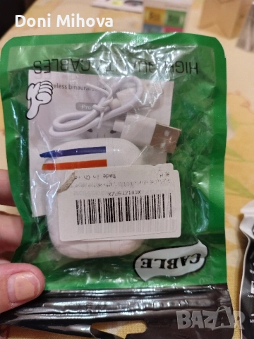 безжични слушалки, снимка 3 - Слушалки и портативни колонки - 51615010