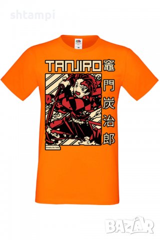 Мъжка тениска Demon Slayer Tanjiro Kamado,Анимация,игра,Празник,Повод., снимка 9 - Тениски - 37939211