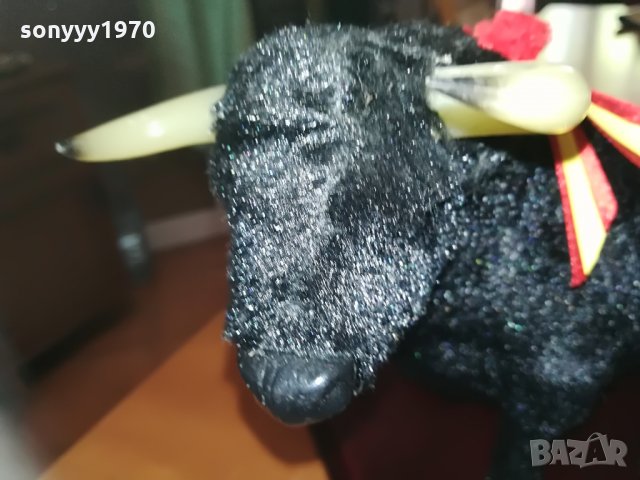 торо-оле испания-черен бик full hd антик 2405210929, снимка 2 - Антикварни и старинни предмети - 32978114