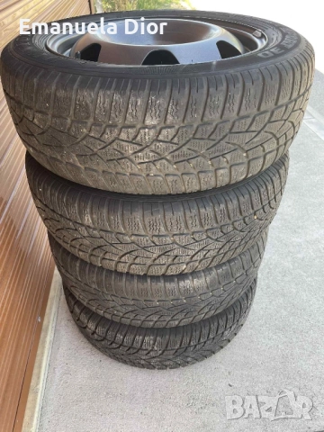 Гуми с джанти, VW transporter T5, снимка 4 - Части - 52365302