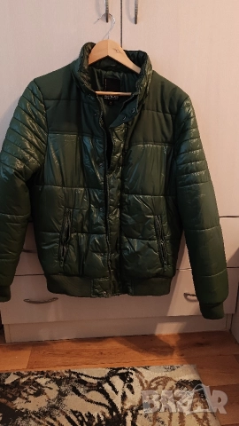 Мъжко зимно яке SMOG M Тъмно зелено