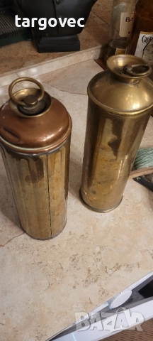 бронзови бутилки за течна газ, снимка 2 - Антикварни и старинни предмети - 52218805