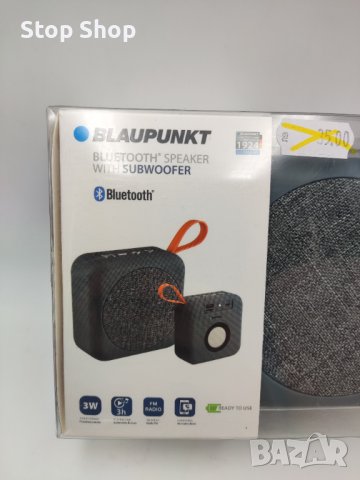 Blaupunkt Bluetooth колона , снимка 2 - Bluetooth тонколони - 39407801