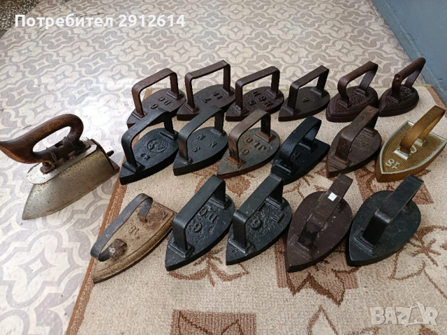 Стари ютии , снимка 2 - Антикварни и старинни предмети - 53228165