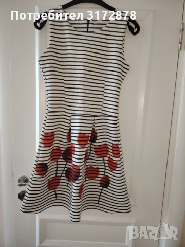 Лятна рокля с лалета, снимка 1