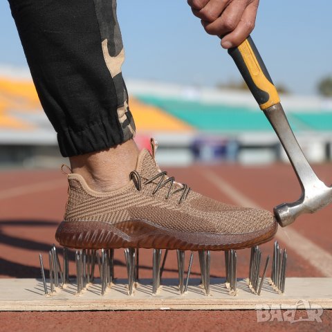 Работни обувки с метално бомбе - уникално леки от дишащ материал, снимка 12 - Други - 33587799