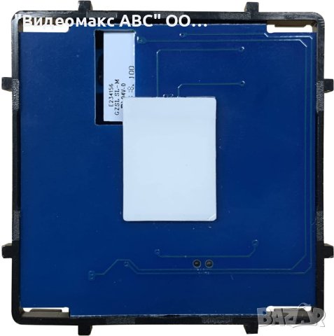 Сензорен бутон за звънец, комплект с кристален панел "LUX-ON" - БЯЛ, СИВ, ЧЕРЕН, снимка 4 - Ключове, контакти, щепсели - 40504501