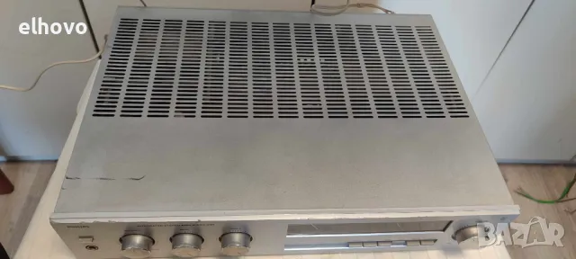 Стерео усилвател и тунер Philips F4121, F2121, снимка 4 - Ресийвъри, усилватели, смесителни пултове - 47459502