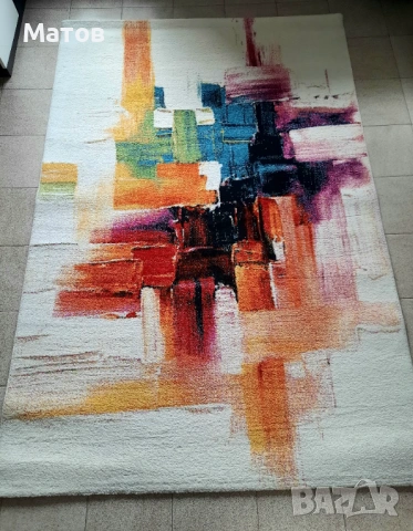 Килим 160/230 чисто нов, снимка 3 - Килими - 53130179