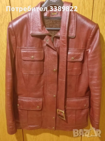 Дамско яке - естествена кожа, снимка 2 - Якета - 52479497