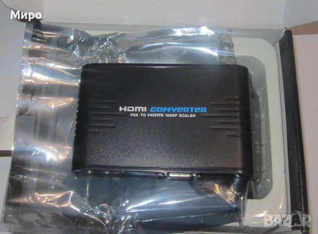 Продавам VGA to HDMI converter (конвертор)