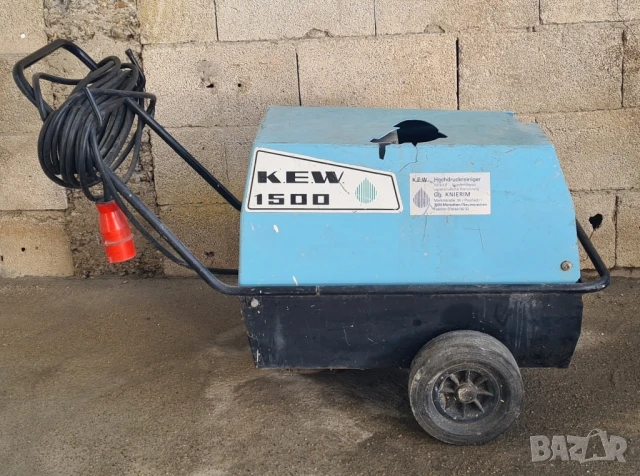 Водоструйка професионална трифазна KEW 1500 във много добро състояние 180 бара