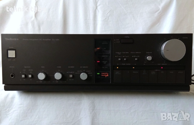 ⭐⭐⭐ Technics SU-V6X ⭐⭐⭐ Висок клас усилвател , почти като нов , 2 х 100 вата