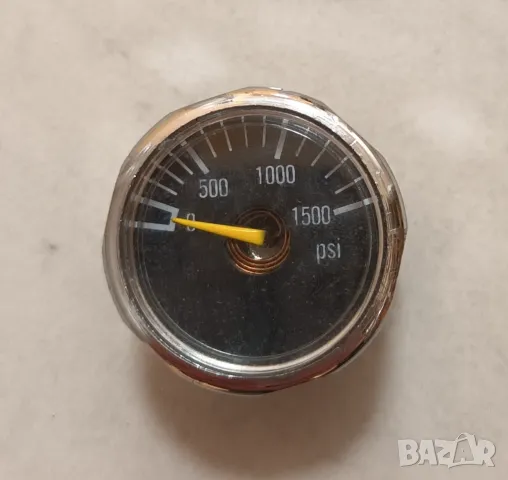 Универсален манометър 0-1500psi, манометър 25мм
