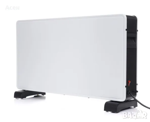  Електрически конвектор 1000/1300/2300W LCD/таймер/TURBO/термостат бял + д.у., снимка 3 - Отоплителни печки - 47538891