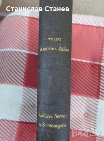 Антикварни книги - атлас анатомия - 2 бр., снимка 2 - Антикварни и старинни предмети - 27970222