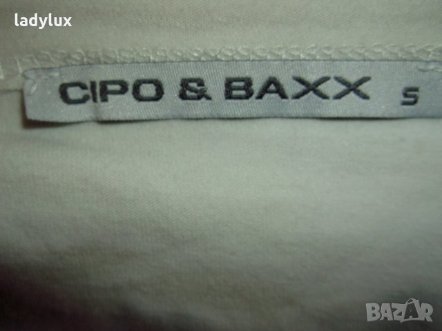Cipo & Baxx, Винтидж стил, 95% Памук, Размер S. Код 786, снимка 6 - Тениски - 26829169