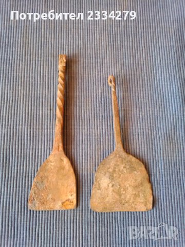 Огрибки,лопатки стара ръчна изработка от различни майстори-ковачи., снимка 7 - Антикварни и старинни предмети - 40220639
