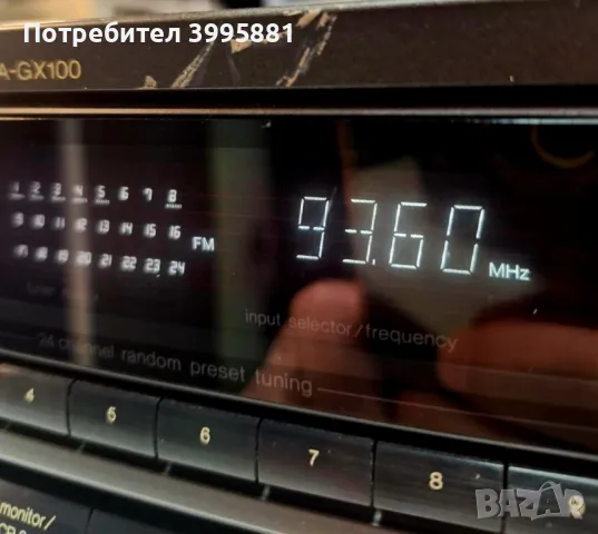 Стерео ресийвър Technics, mod. SA-GX100 , снимка 2 - Ресийвъри, усилватели, смесителни пултове - 47669976