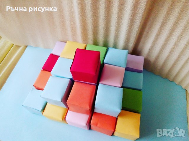 Торта от картон с кубчета в Други в гр. Ямбол - ID27624204 — Bazar.bg