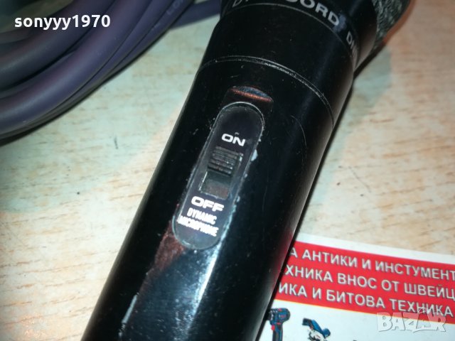 dynacord-profi mic с кабел и държач 2003211732, снимка 15 - Микрофони - 32238494