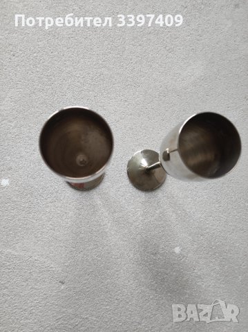 Посребрена чаша от Чехия , снимка 3 - Антикварни и старинни предмети - 43426885