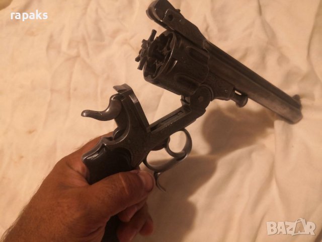 Револвер Смит/Върнан Колекционерско оръжие, пушка, пистолет, снимка 3 - Антикварни и старинни предмети - 38330353