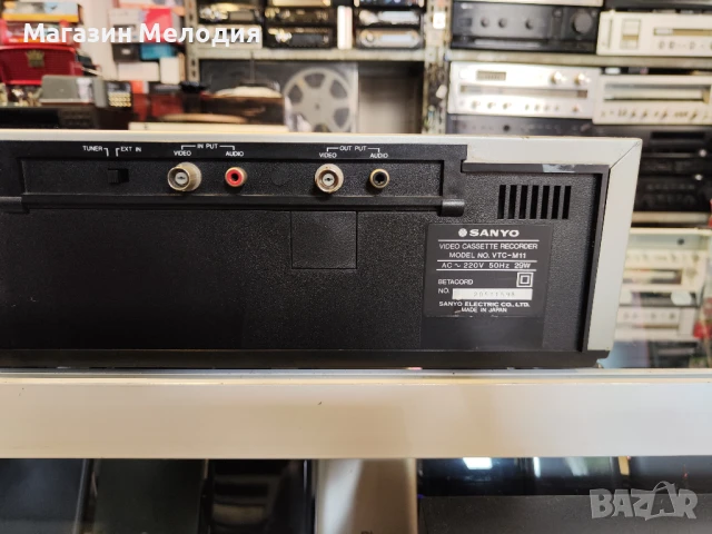 Видeo SANYO VTC-M11 BETACORD Много добър външен вид., снимка 11 - Плейъри, домашно кино, прожектори - 50471511