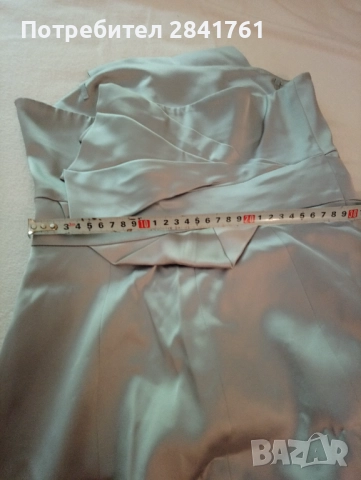 Karen Millen официална сребриста рокля , снимка 5 - Рокли - 51600618