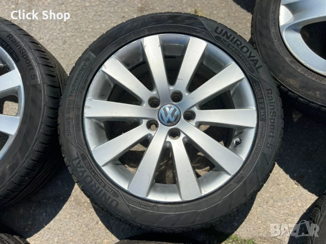 5х112 17 Джанти Volkswagen Golf Caddy Passat Touran 5x112 Фолксваген Голф Пасат Тоуран Кади, снимка 4 - Гуми и джанти - 50868313