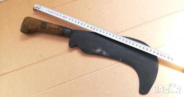 Стар английски косер / мачете  "Morris", снимка 2 - Антикварни и старинни предмети - 44860398