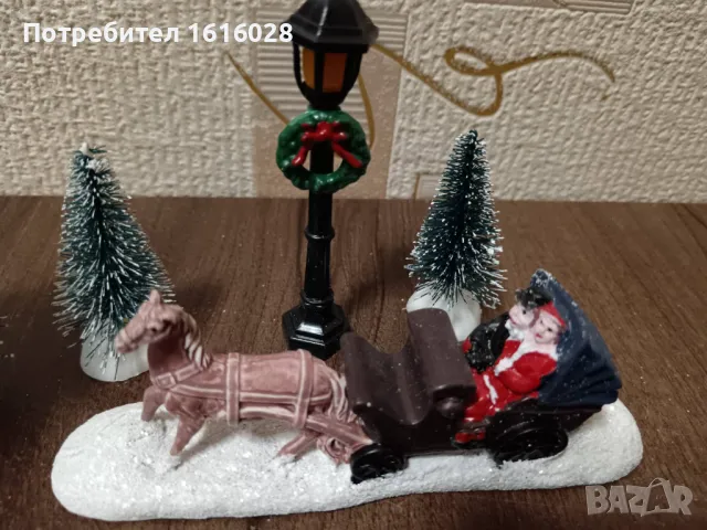 Коледна декорация за допълване на селца около елхата., снимка 2 - Декорация за дома - 48485046
