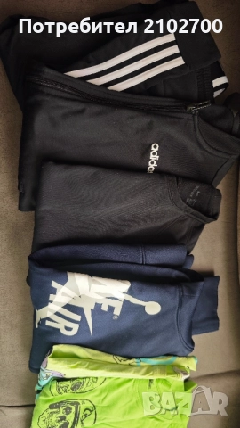 Лотче Nike, Adidas -11/12г., снимка 4 - Детски анцузи и суичери - 52465554