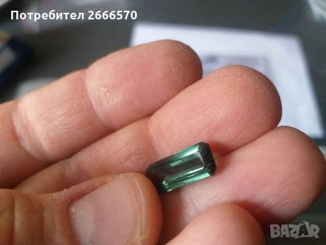 Натурален сертифициран турмалин , рубин диамант сапфир изомруд, снимка 6 - Антикварни и старинни предмети - 35369141