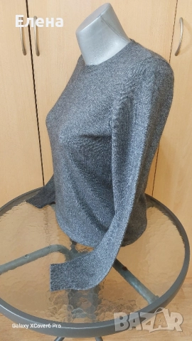 пуловер BLUE MOTION. 45%кашмир, 55% коприна.размер S, снимка 7 - Блузи с дълъг ръкав и пуловери - 52509851