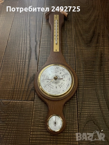 Стар уред барометър термометър гидрометър