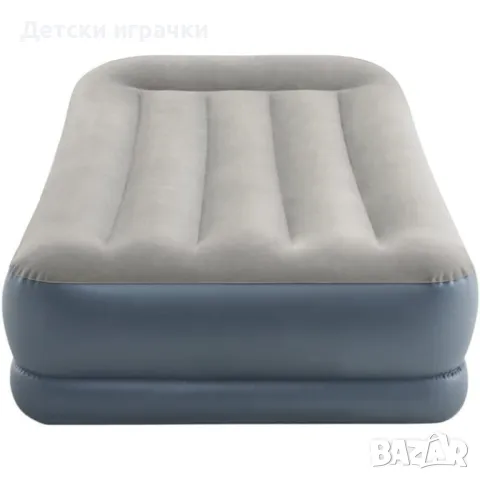 Надуваем матрак дюшек, 191x99x30см, INTEX Pillow Rest Mid-Rise Airbed, с помпа , снимка 3 - Надуваеми легла - 50075946