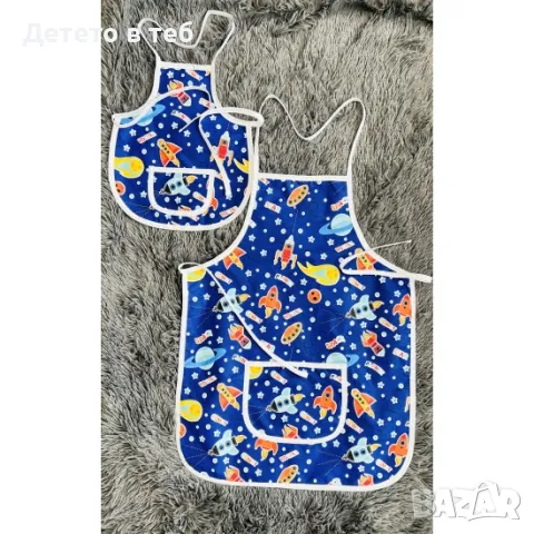 Комплект престилки за готвене Космос, снимка 1